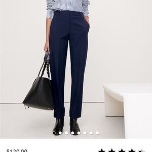 Banana Republic High-Rise Modern Slim City Stretch Ankle Pant